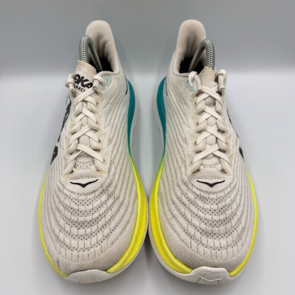 Hoka One One Mach 5 Womens Size 10 White Blue Running Shoes Sneakers 1127894WBGL - Picture 6 of 10